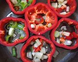Paprikában sült tükörtojás recept fázis 2 fotója