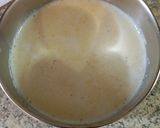 A picture of step 1 of Makhandi Halwa.
