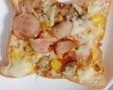 Hình bước làm 3 của món Piza Việt