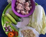 Foto langkah ke 1 dari resep Tumis Sayur TTS Ikan Marlin.