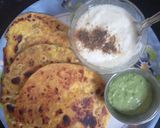 A picture of step 8 of Namkeen Paneer Paratha.