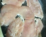 Foto del paso 1 de la receta: Pollo con papas al verdeo