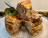 Foto del paso 23 de la receta: Pastel de queso “cebra”