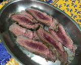 Une image de l'étape 7 de Côte de bœuf grillée marinée.