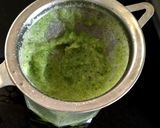 A picture of step 4 of Cucumber Lemonade Detoxifying morning green drink.