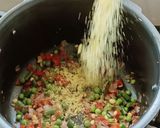 A picture of step 4 of Whole Jowar Upma in Pressure cooker.