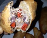 A picture of step 7 of Fish roll.