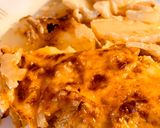 Mustáros, hagymás rakott csirkemell recept fázis 10 fotója