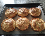 Foto del paso 8 de la receta: Empanada individual de pavo con bacon y queso