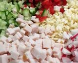 Sałatka z makaronem krok przepisu 1 zdjęcie