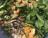 Foto langkah ke 3 dari resep Botok Tempe Teri Kemangi.