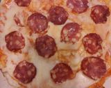Foto del paso 2 de la receta: Pizza calabresa a la sartén
