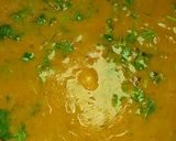A picture of step 6 of Rikwanch curry.