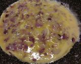 A picture of step 2 of Frittata Speck e Zola.