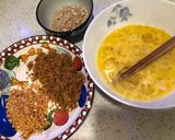 Hình bước làm 1 của món Xôi cuộn