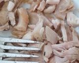 Foto del paso 1 de la receta: Pollo deshilachado al horno