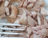 Foto del paso 1 de la receta: Pollo deshilachado al horno