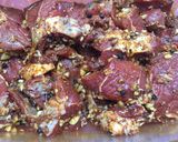Hình bước làm 1 của món Bò kho sả nghệ