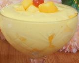 A picture of step 7 of Eggless Mango Mousse.