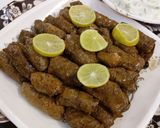 A picture of step 5 of Stuffed Grape Leaves with Pomegranate Molasses 🍇.