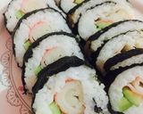 Foto langkah ke 5 dari resep Sushi Roll ala Rumahan.