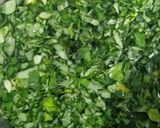 A picture of step 2 of Methi na Gota.