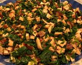 A picture of step 9 of Cold Tossed Malan Greens.