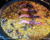 Foto del paso 8 de la receta: Arroz con gambas rojas y setas