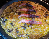 Foto del paso 8 de la receta: Arroz con gambas rojas y setas