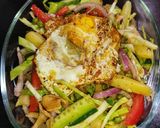 A picture of step 9 of Crispy Egg Fresh Salad 🥗🥗😋😋.
