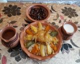 A picture of step 8 of Friday Couscous (Vegetable and Chicken Couscous).