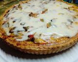 Foto del paso 8 de la receta: Tarta de zapallitos, zanahoria y berenjena con masa casera