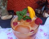 Foto del paso 6 de la receta: Agua de mango con frambuesa 🥭❤