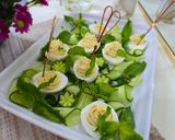A picture of step 5 of Devilled Eggs.