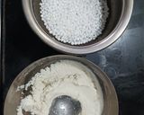 A picture of step 2 of Red Velvet Waffles.
