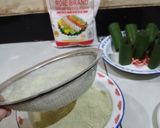 Foto langkah ke 5 dari resep Kue Putu Bambu Daun Kelor (Cetakan Daun Pisang).