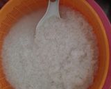Foto langkah ke 3 dari resep Ketan Susu Keju Kurma Simpel.