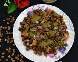 A picture of step 3 of Brown (Chana Chaat).