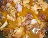 Hình bước làm 4 của món Bò kho móng giò heo