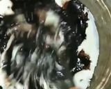 A picture of step 3 of Frosting ganache.
