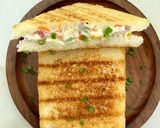 A picture of step 10 of Cream cheese sandwich.
