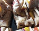 Gyümölcsös kavart süti recept fázis 4 fotója