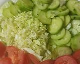 A picture of step 1 of Chicken Subway.