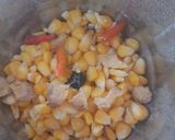 A picture of step 1 of Corn crispy cutlets 😋.