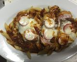 Foto del paso 3 de la receta: Pollo con queso y jamón