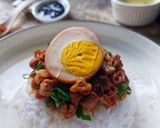 Foto langkah ke 8 dari resep Bakmoy Ayam Udang + Kuah kaldu Ayam.