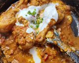 A picture of step 4 of Lahori chicken.