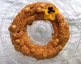 Foto del passaggio 8 della ricetta Paris Brest al pralinato di nocciola Senza glutine