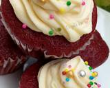 Jam filled Red Velvet cupcakes recipe step 1 photo