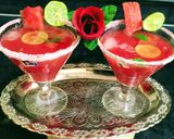 A picture of step 6 of Watermelon lemonade.